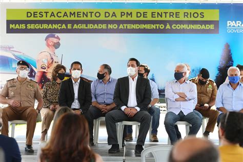 Governador Inaugura Sede Do Destacamento Da Pm De Entre Rios Em