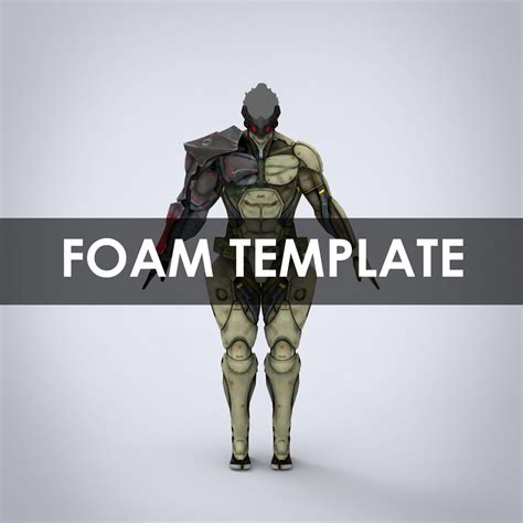 Jetstream Sam Metal Gear Full Wearable Armor With Mask and Sword Template for EVA Foam PDO/PDF ...