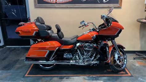 New Harley Davidson Cvo Road Glide Limited In Wicked Orange