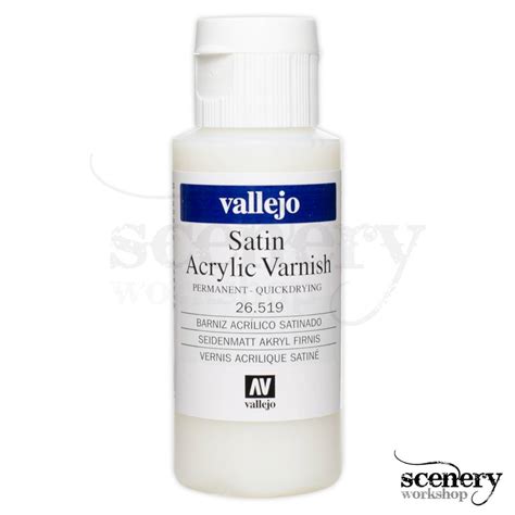 Vallejo Satin Varnish Satin Gloss Varnish Ml Scenery