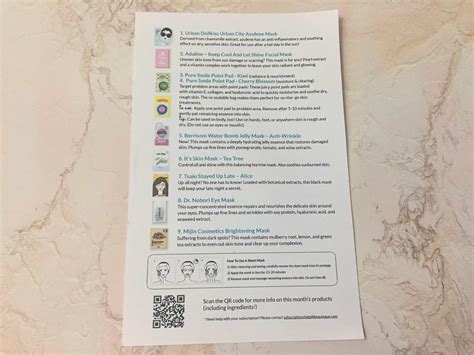 Beauteque Mask Maven June 2017 Subscription Box Review + Coupon - Hello