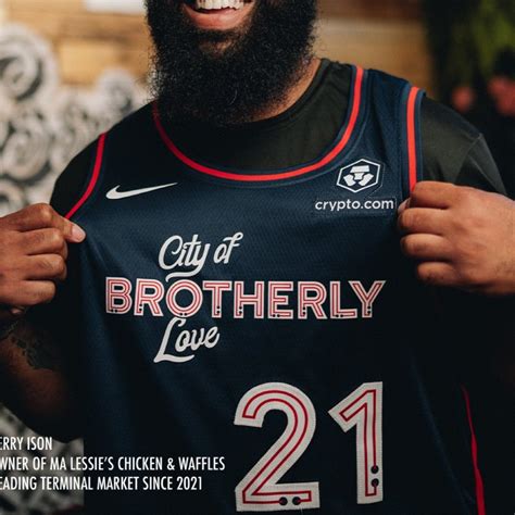 Philadelphia 76ers 2023 2024 City Jersey