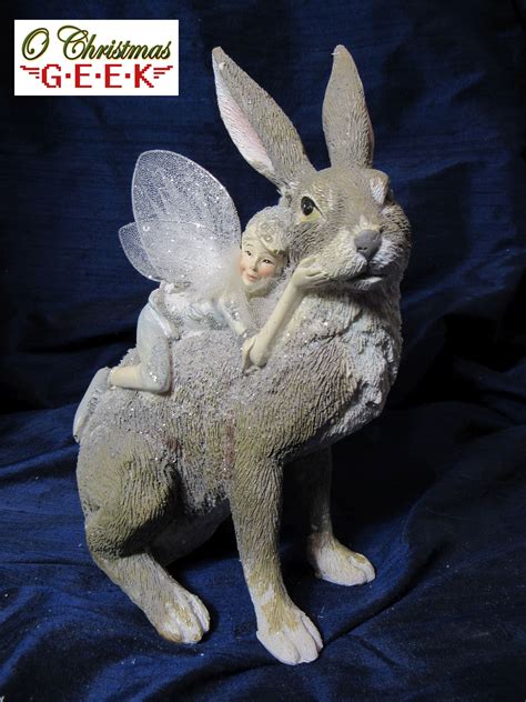 Fae and Bunny Tablepiece – O Christmas Geek