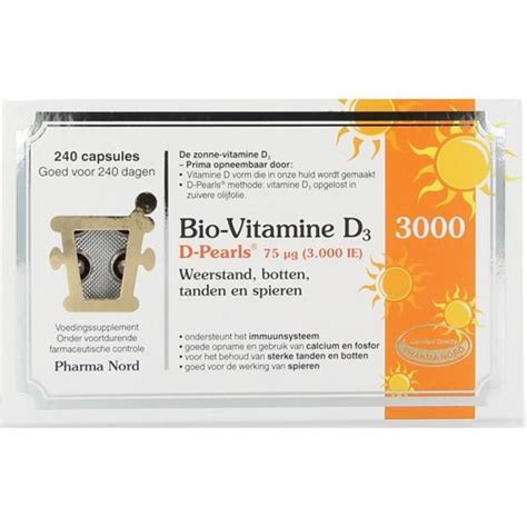 Pharma Nord Bio Vitamine D Mcg Capsules Nu