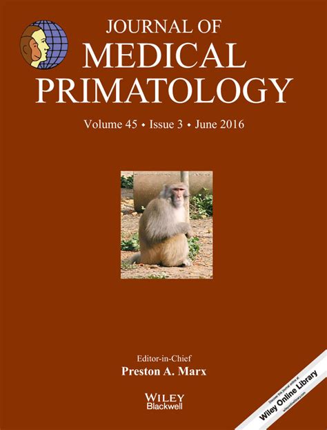 Journal Of Medical Primatology Vol 45 No 3