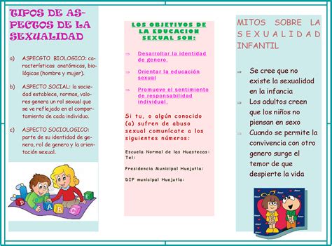 Salud Triptico Sexualidad