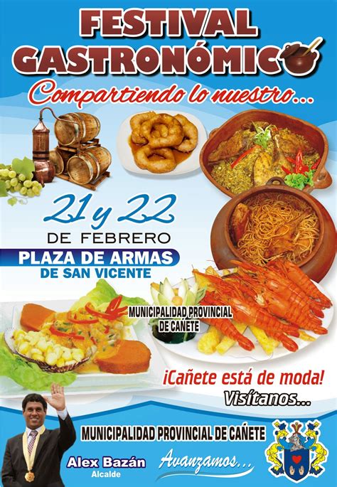 CAÑETE AL DIA PRIMER FESTIVAL GASTRONÓMICO COMPARTIENDO LO NUESTRO