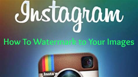 How To Make A Watermark For Instagram How To Use Iwatermark