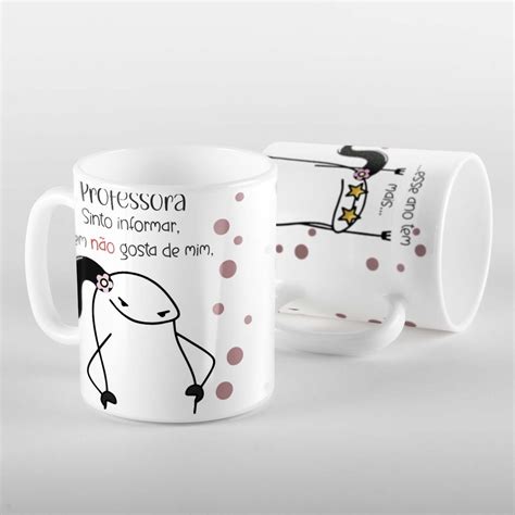 Caneca Flork Professora Esse Ano Tem Mais Mais Brinde