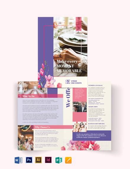 FREE Event Brochure Templates - Word (DOC) | PSD | InDesign | Apple ...