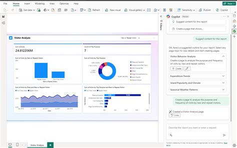 Copilot을 사용하여 Power Bi Desktop에서 보고서 만들기 Power Bi Microsoft Learn