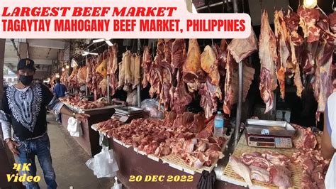 Largest Beef Market Tagaytay Philippines 4k Tagaytay Mahogany