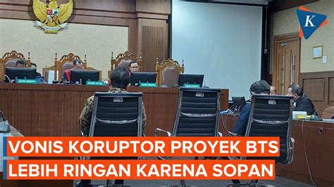 Video Hakim Ungkap Alasan Vonis Ringan Tahun Eks Anggota Bpk