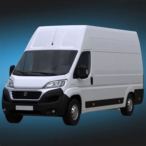 D Fiat Ducato Xlwb Maxi Model Turbosquid