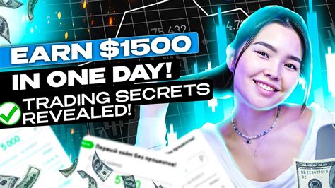 Unlocking Binary Option Trading Secrets How To Earn 1500 In One Day Trade With Cute Cami