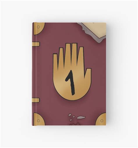 "GRAVITY FALLS: JOURNAL 1" Hardcover Journals by andcrsxn | Redbubble