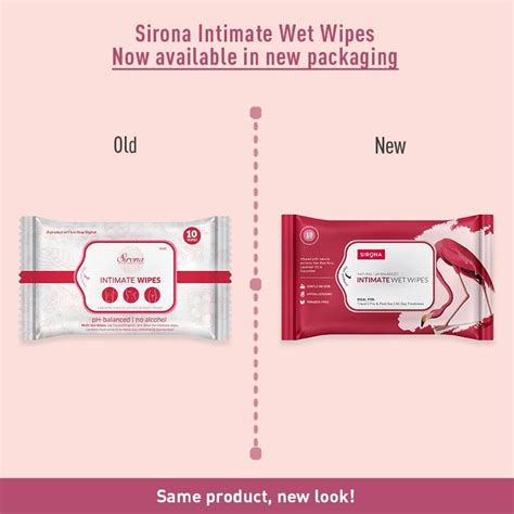 Buy Sirona Natural Intimate Wet Wipes Balance PH Hypoallergenic