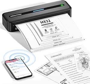 Itari M Portable Printer Wireless For Travel Inkless Thermal