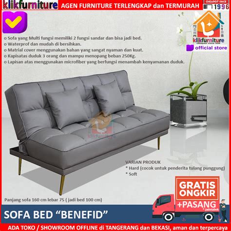 Sofabed Sofa Lipat Sofa Bed Minimalis Modern BENEFID Official Pusat