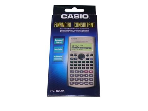 Calculadora Financeira Fc 100 Casio R 14900 Em Mercado Livre