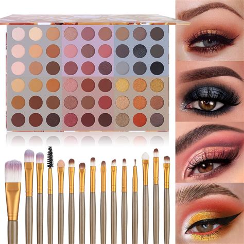 UCANBE Paleta De Maquillaje De Sombra De Ojos De 54 Colores Juego De