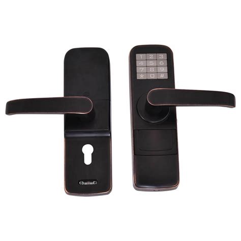 Keyless Door Lock -Keypad Door Lock Black - Walmart.com