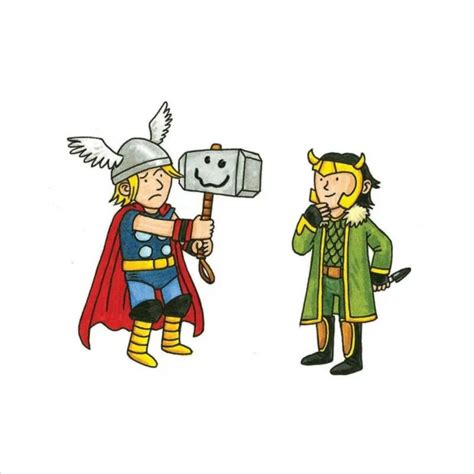 Thor and Loki: Midgard Family Mayhem — Cartoon Art Museum