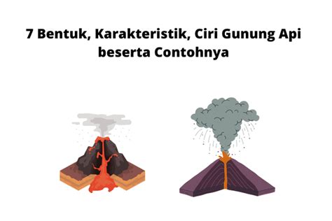 Foto 7 Bentuk Karakteristik Dan Ciri Gunung Api Beserta Contohnya