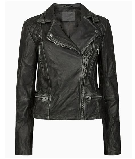 Olivia East New York Brandy Quinlan Leather Jacket - Jackets Expert