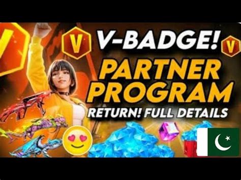 Free Fire Partner Program Full Details How To Join Partner Program