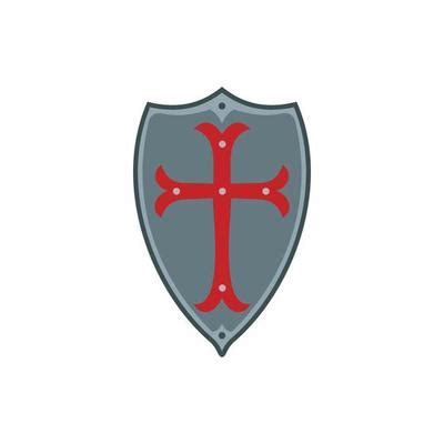 Crusader Shield Vector Art, Icons, and Graphics for Free Download