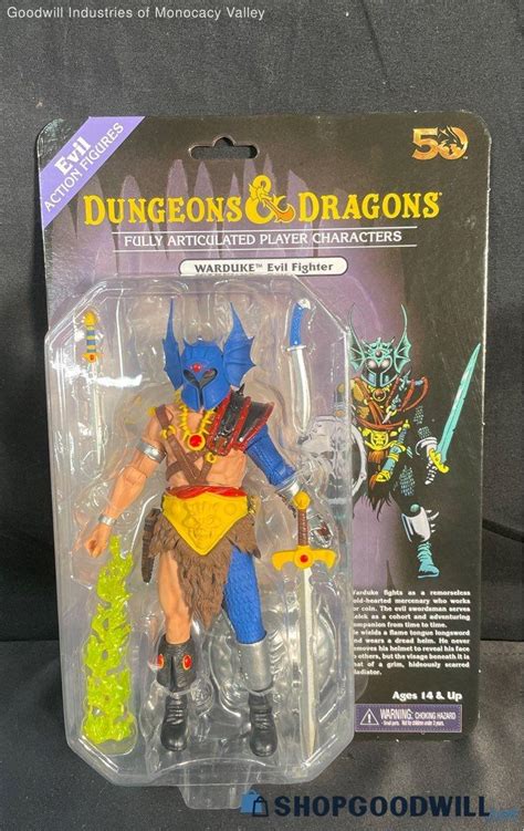 Nib Neca Dungeons Dragons Th Anniversary Warduke Figure