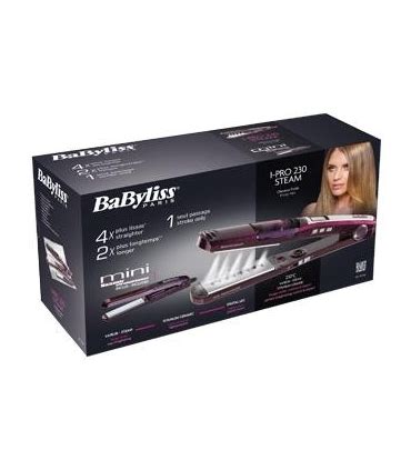 خریدقیمت مشخصات اتو مو بابیلیس Babyliss ST396E Strainer iPro 230 Steam