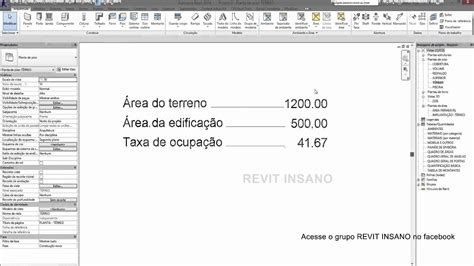 Dica 18 Taxa De Ocupação Revit Insano Youtube