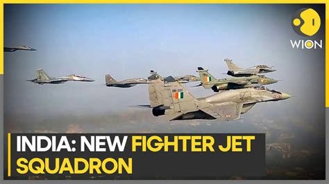 India Deploys New Fighter Jet Squadron Mig To Counter Pakistan And