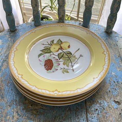 Georges Briard Somerset Vintage Salad Dessert Plates Set Of Four Etsy