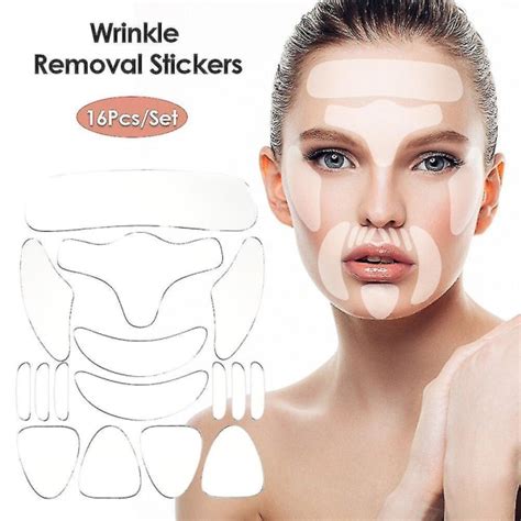 Reusable Silicone Wrinkle Removal Sticker Face Forehead Neck Eye