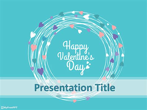 Valentines Day Powerpoint Template Free - prntbl ...