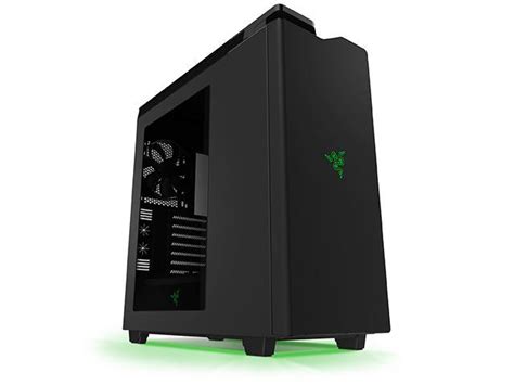 Nzxt H440 Razer Edition Steel Mid Tower Case 525 Less Design