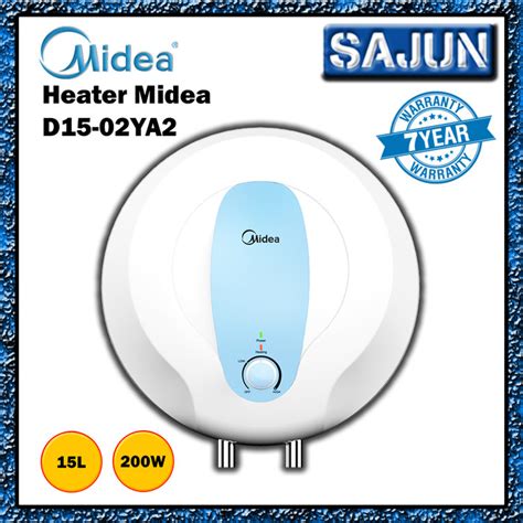 Jual Water Heater Midea D15 02YA2 Pemanas Air Listrik Kapasitas 15