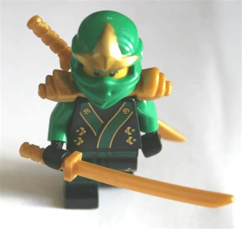 Lego Ninjago Lloyd The Green Ninja Golden Swords Limited Edition