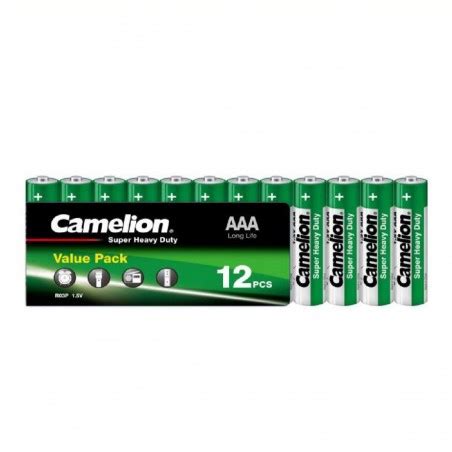 Stock Bureau Camelion Batterie Camelion Super Heavy Duty Green R