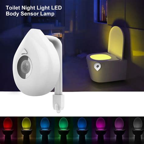 Junejour Led Si Ge De Toilette Veilleuse Couleurs Modifiable