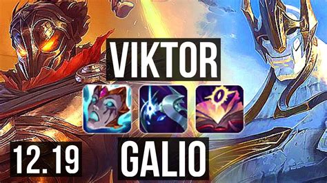 Viktor Vs Galio Mid 909 Legendary 12m Mastery 400 Games