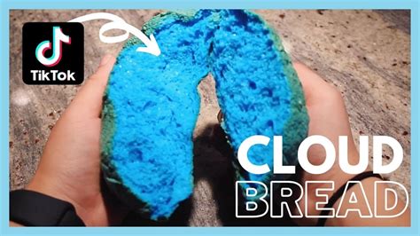 How To Make Tik Tok Cloud Bread 3 Ingredient Recipe Youtube