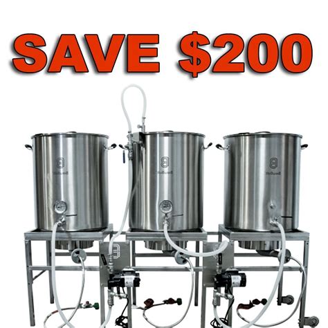 Save 200 On A Stainless Steel Home Brewing System While Supplies Last