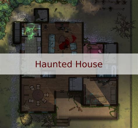 Haunted House 20 X 20 Cthulhu Architect