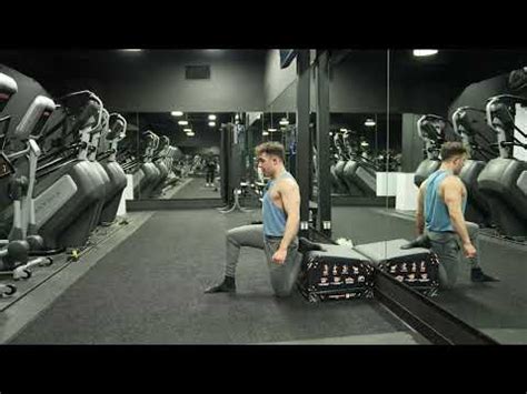 PNF Bulgarian Split Squat Into Walking Lunges Superhero Exercise