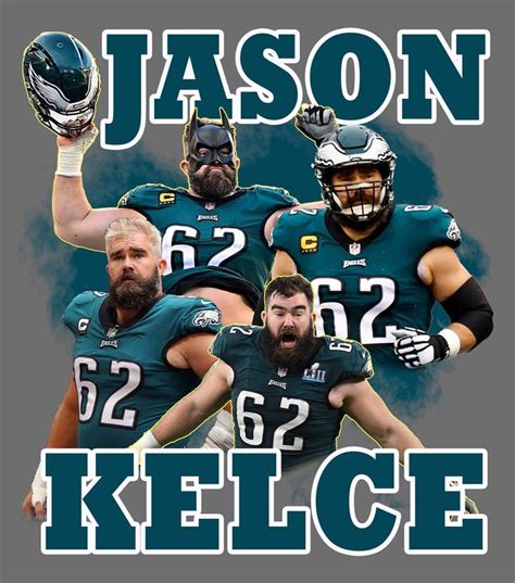 Jason Kelce Png Jason Png Digital Sport Png Philadelphia Football Png Digital Download Etsy