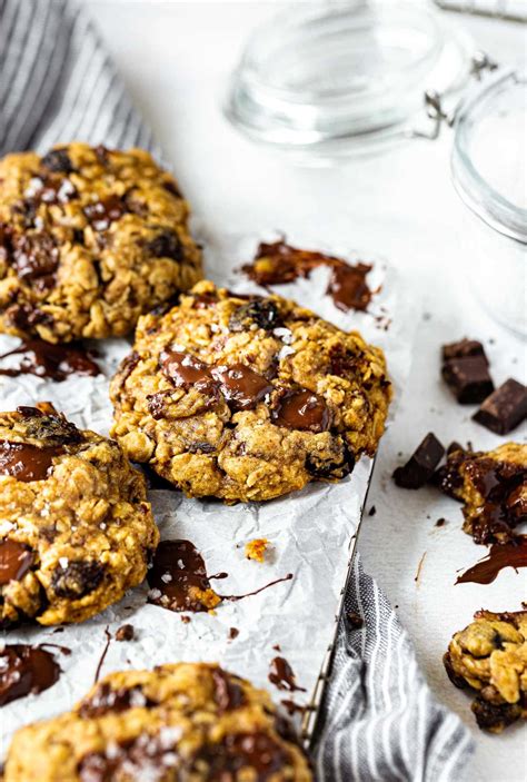 Dads Oatmeal Raisin Chocolate Chip Cookies Rucient